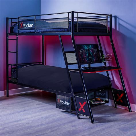 rocker bed frame|x rocker gaming bunk bed.